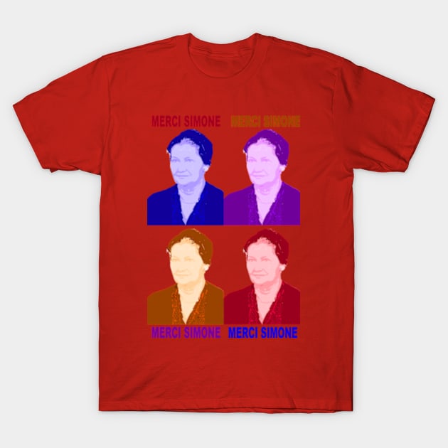 T shirt best sale merci simone
